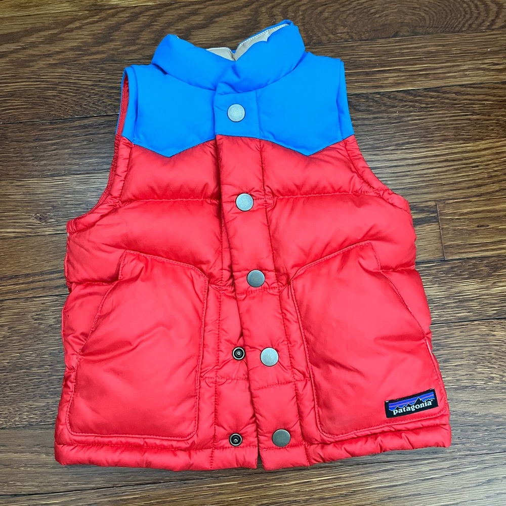 2t boys Patagonia puffer vest